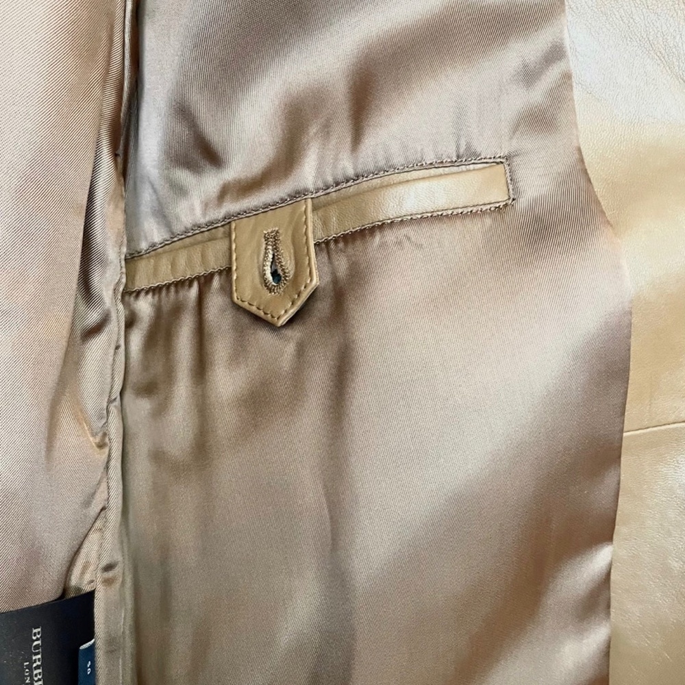 Burberry Leather Jacket - Picture 5 of 7